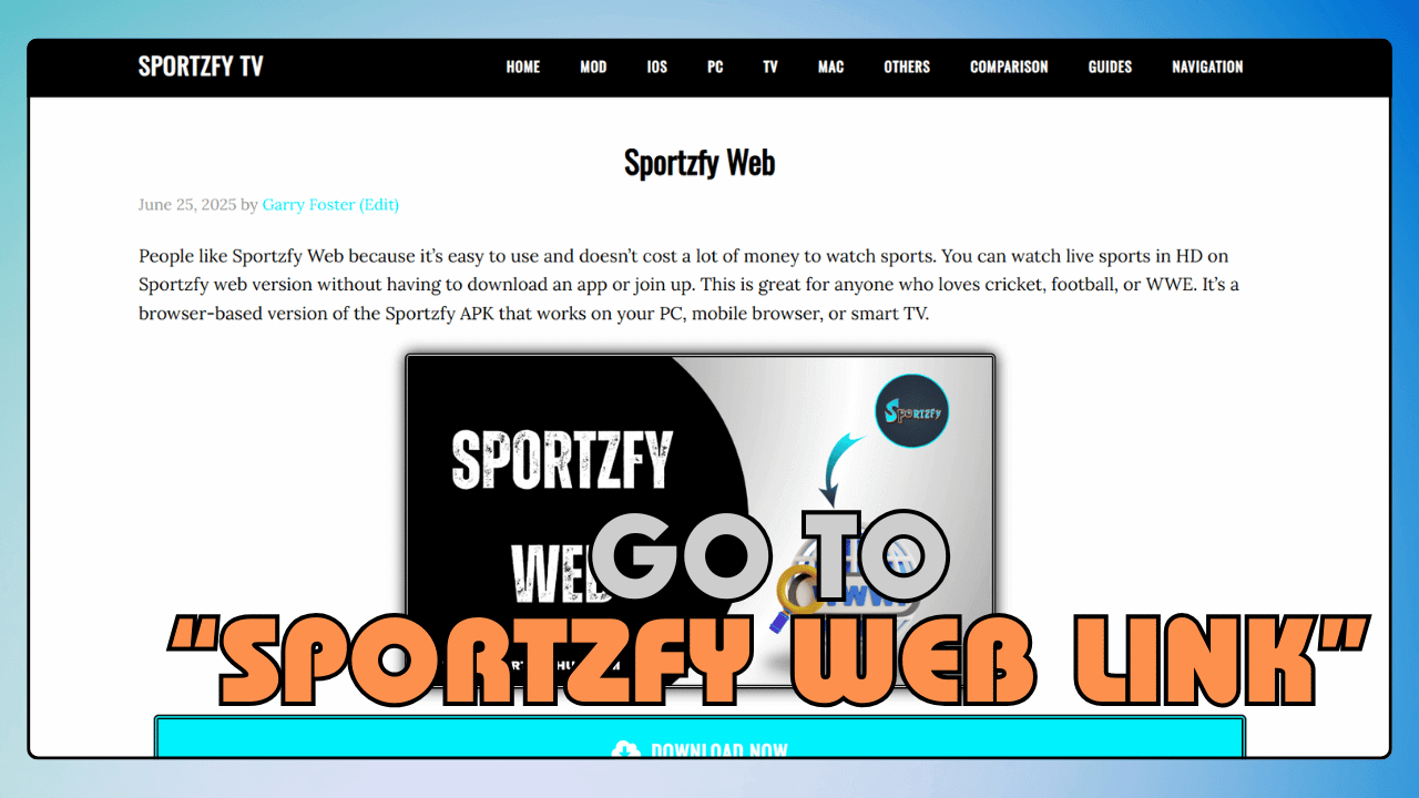 Go to Verified Sportzfy Web Link